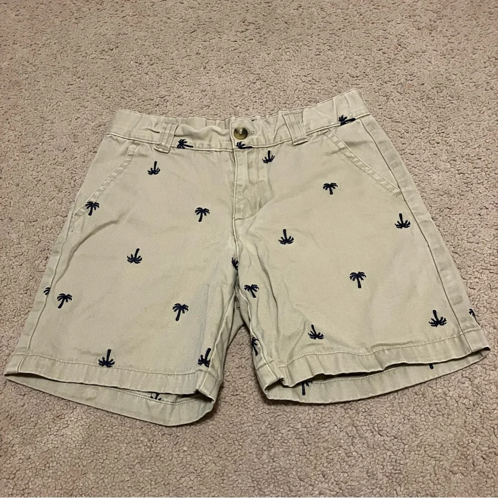 Gymboree Boys Sz‎ 5 NWT Short Sleeved Plaid Button Up Shirt & Khaki Shorts